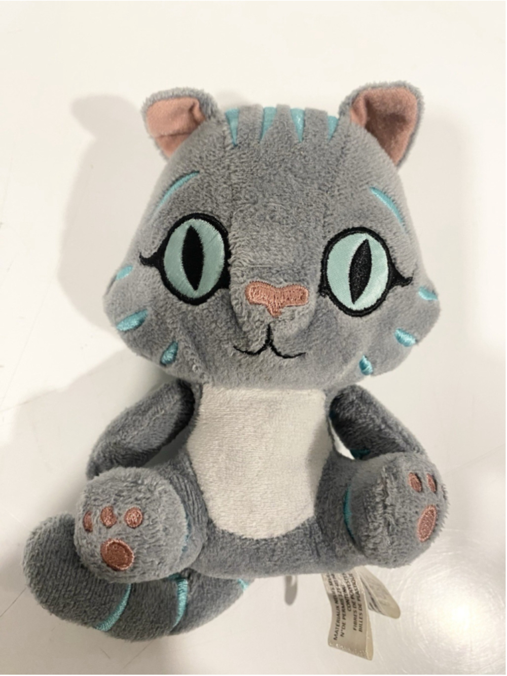 Disney Alice Through the Looking Glass Baby Chessur Cheshire Cat Plush 6”